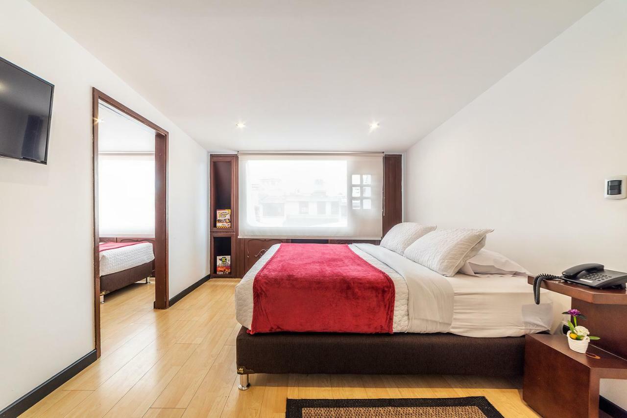 Hotel San Angel Corferias بوغوتا المظهر الخارجي الصورة
